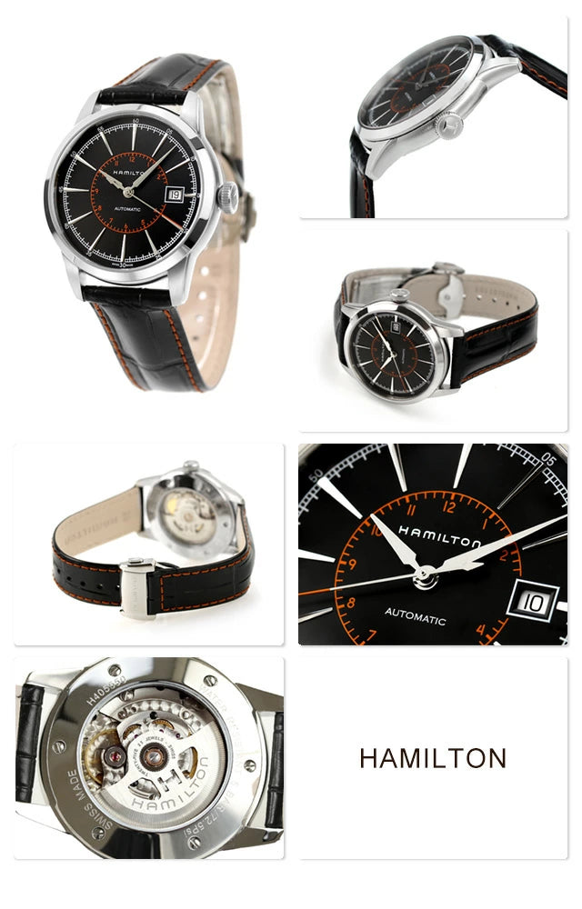Hamilton H40555731 Watch - American Classic RailRoad Auto (Image 4)