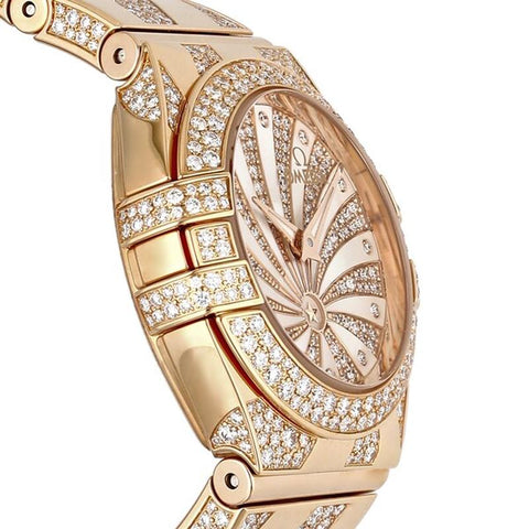 Omega Constellation Quartz Ladies Metal Bracelet Parallel Import 5-Year Warranty 123.55.24.60.55.011