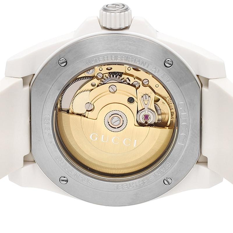 GUCCI YA136343 Watch - Men's Watch with Rubber Strap, Parallel Import, 2 Year Warranty (Image 5)