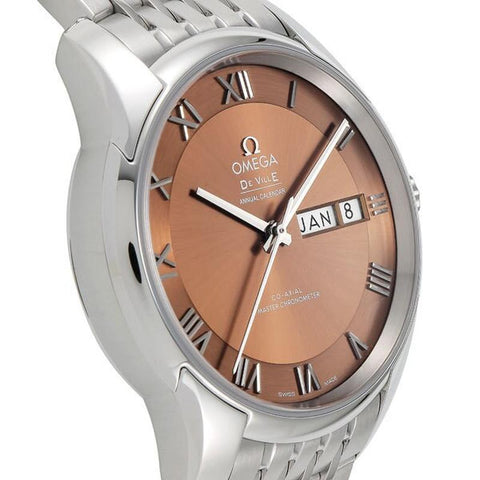Omega De Ville Hour Vision Brown Parallel Import 5-Year Warranty 433.10.41.22.10.001