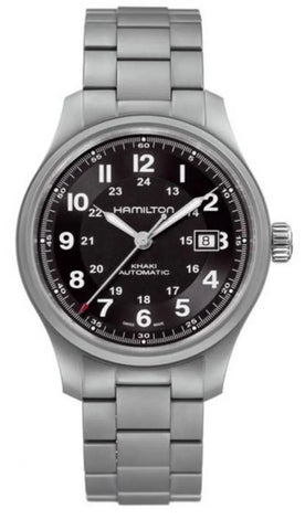 Hamilton H70565133 Watch - Khaki Field Khaki Titanium Auto (Image 3)