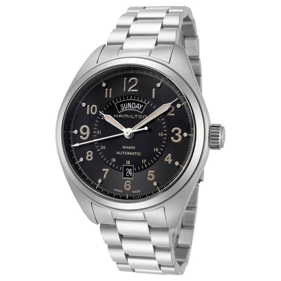 Hamilton H70505933 Watch - Khaki Field Day Date Auto (Image 6)