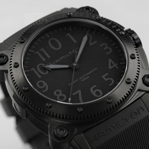 Hamilton H78505330 Watch - Khaki Navy BeLOWZERO Auto Titanium (Image 5)