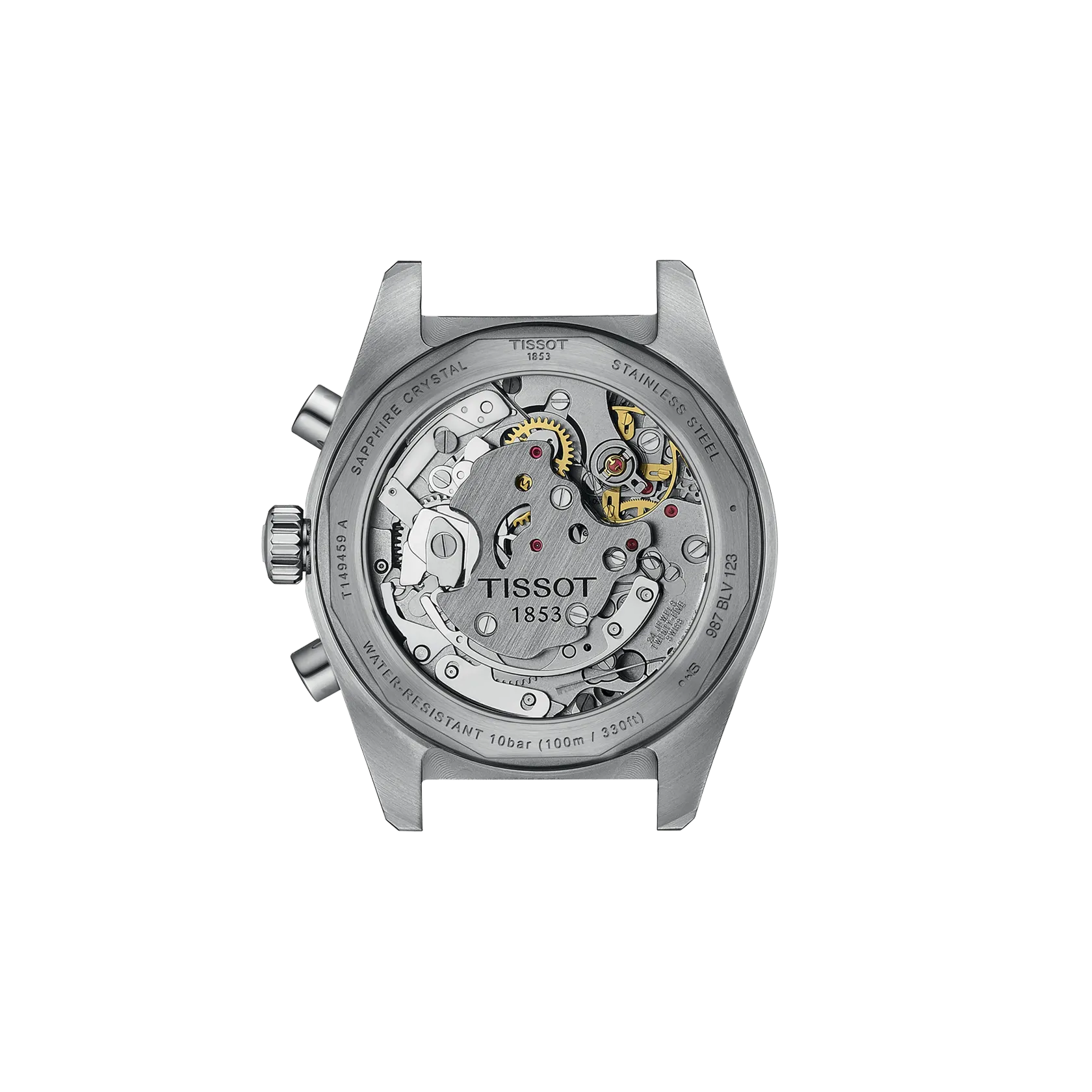 TISSOT T149.459.21.051.00 Watch - Swiss Quartz Movement Water Resistant 100m Elegant Stainless Steel Design (Image 6)