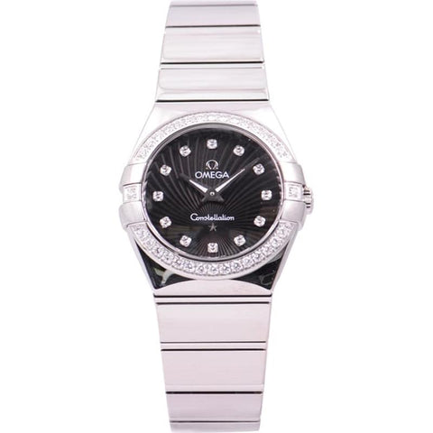 OMEGA Constellation 5-Year Warranty Black 123.15.27.60.51.002 [Parallel Import]