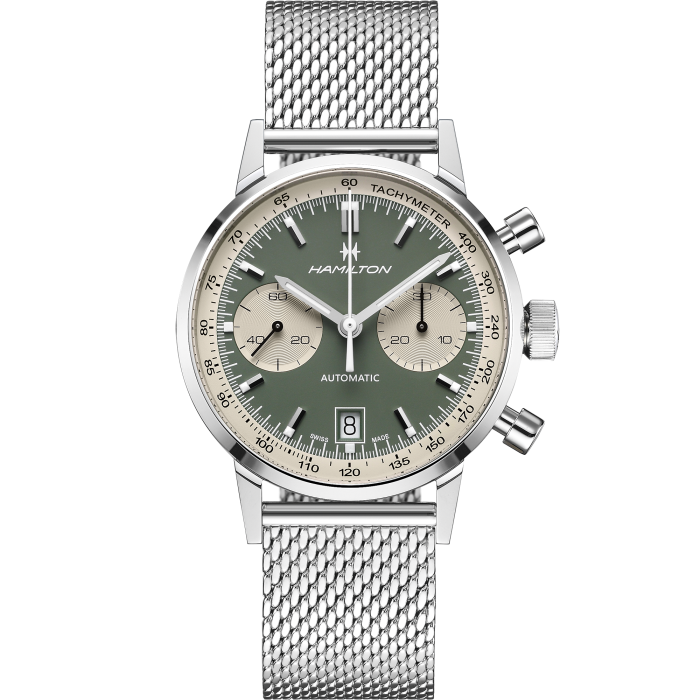 Hamilton H38416160 Watch - American Classic Intra-Matic Auto Chrono 40mm