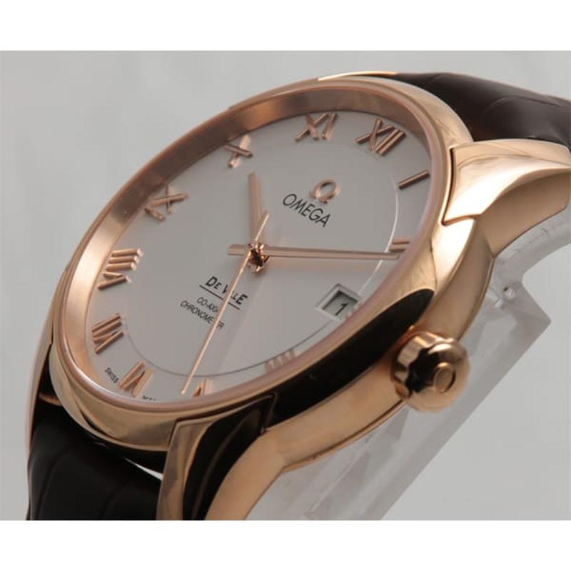 OMEGA 431.53.41.21.02.001 Watch - Omega De Ville (DE VILLE) Red Gold & Leather Strap [Parallel Import] (Image 2)