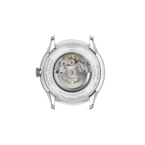 TISSOT T139.407.11.048.00 Watch - Elegant Swiss Design Automatic Movement Water Resistant Stainless Steel (Image 6)