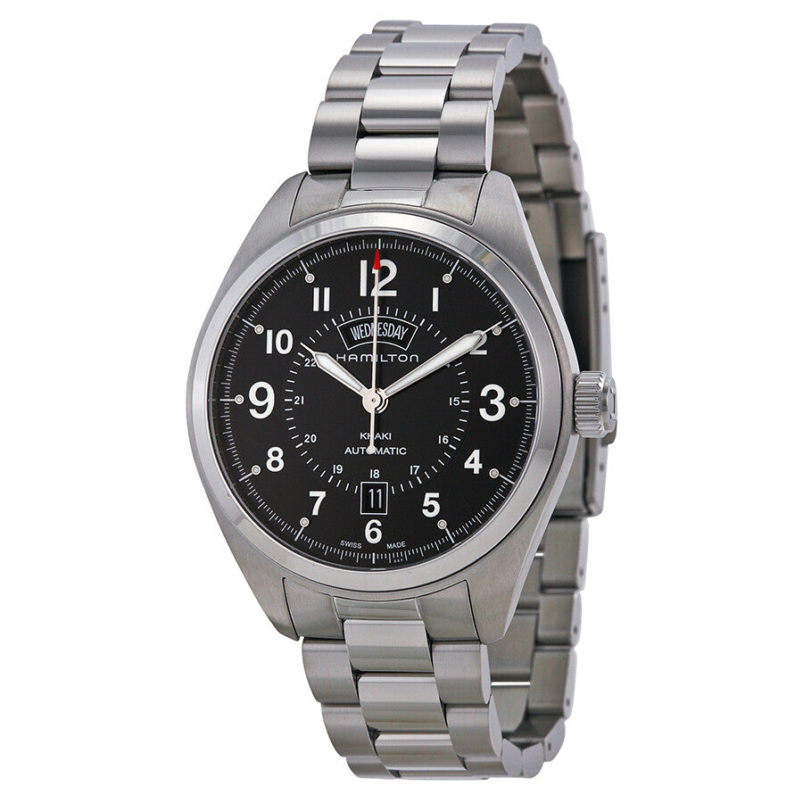 Hamilton H70505133 Watch - Khaki Field Day Date Auto (Image 4)
