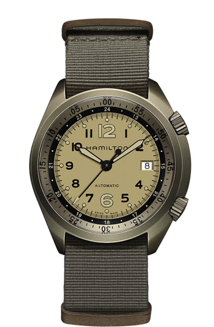 Hamilton H80435895 Watch - Khaki Aviation Pilot Pioneer Aluminium Auto (Image 5)