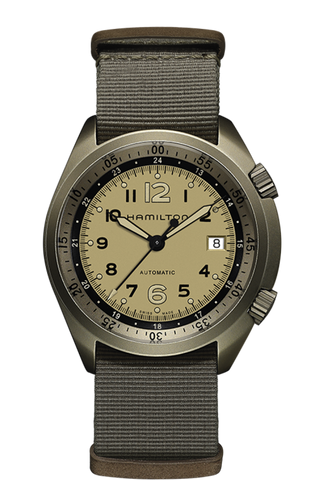 Hamilton H80435895 Watch - Khaki Aviation Pilot Pioneer Aluminium Auto (Image 5)