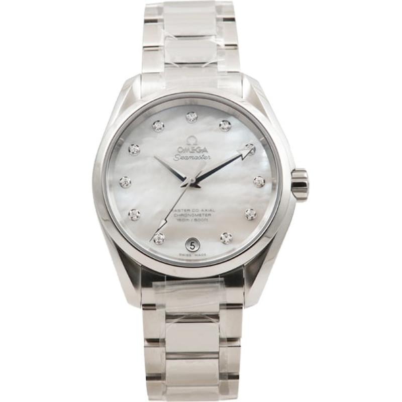 OMEGA 231.10.39.21.55.002 Watch - Seamaster Aqua Terra 5-Year Warranty White [Parallel Import]