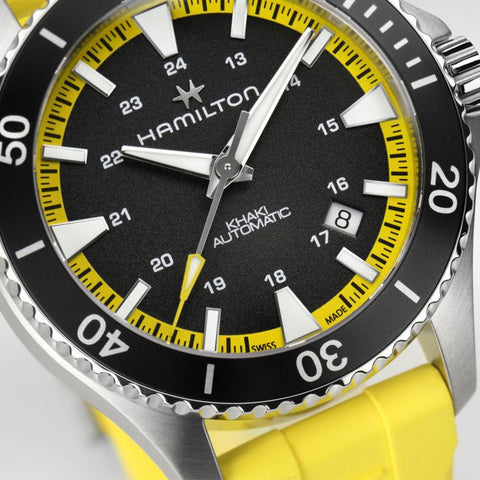 Hamilton H82395332 Watch - Khaki Navy Scuba Auto (Image 5)