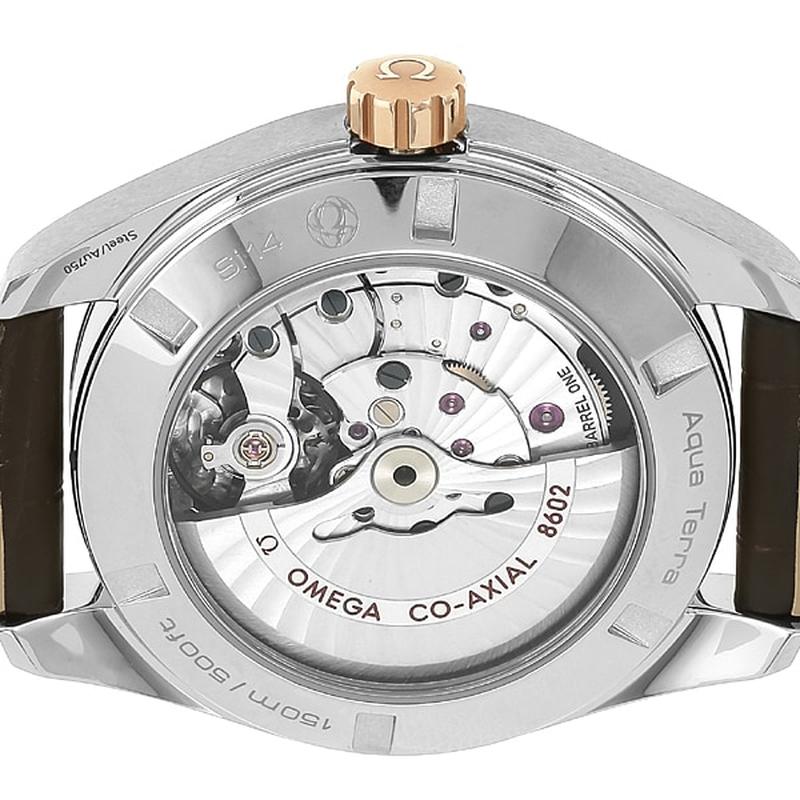 OMEGA 231.23.42.22.06.001 Watch - Seamaster Aqua Terra 150M Co-Axial Chronometer Day-Date in Grey - Parallel Import (Image 4)