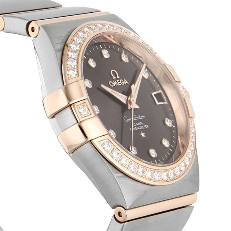 OMEGA 123.25.35.20.63.001 Watch - Constellation Co-Axial Chronometer Men's Metal Bracelet Parallel Import 5-Year Warranty (Im