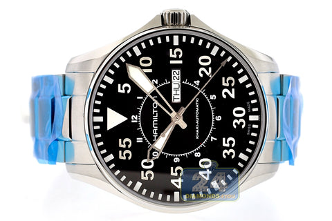 Hamilton H64715135 Watch - Khaki Aviation Pilot Day Date Auto (Image 4)