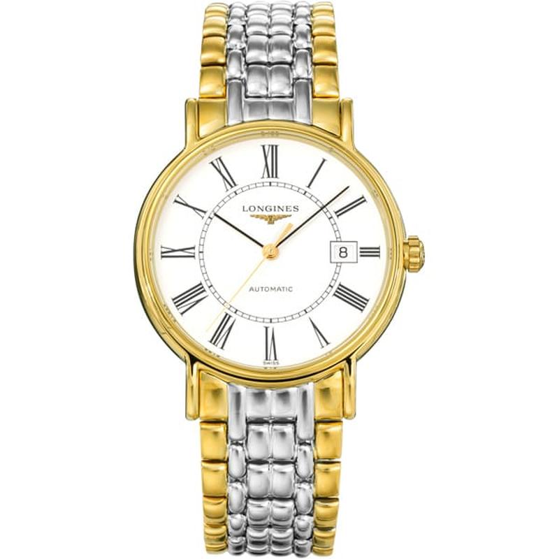 Longines L4.921.2.11.7 Watch - Presense 5-Year Warranty White [Parallel Import]