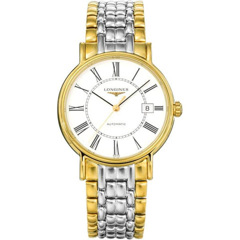 Longines L4.921.2.11.7 Watch - Presense 5-Year Warranty White [Parallel Import]