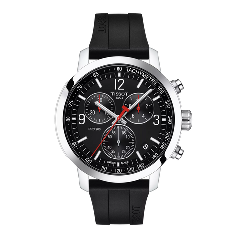TISSOT T114.417.17.057.00 Watch - Elegant Swiss Quartz Water Resistant Leather Strap Sapphire Crystal (Image 8)