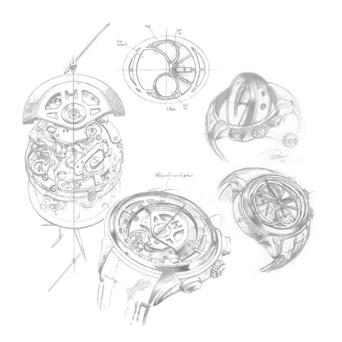 Hamilton H32866781 Watch - Jazzmaster Face 2 Face II Auto Chrono (Image 6)
