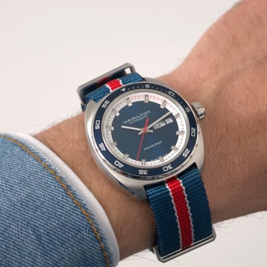 Hamilton H35405741 Watch - American Classic Pan Europ Day Date Auto (Image 2)