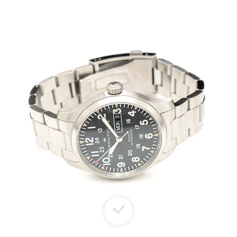 Hamilton H70535131 Watch - Khaki Field Khaki Field Day Date (Image 4)