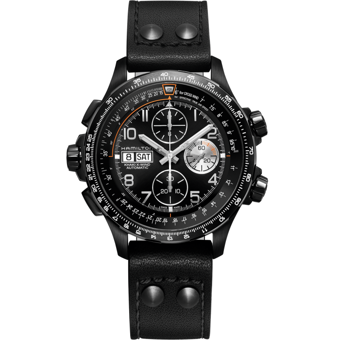 Hamilton H77736733 Watch - Khaki Aviation X-Wind Auto Chrono
