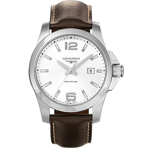 Longines Conquest 2-Year Warranty Silver L3.760.4.76.5 [Parallel Import]