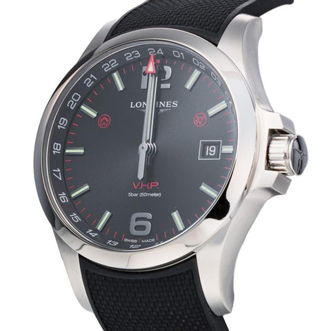 Longines Conquest V.H.P. [Conquest V.H.P.] 2-Year Warranty Black L3.728.4.56.9 [Parallel Import]