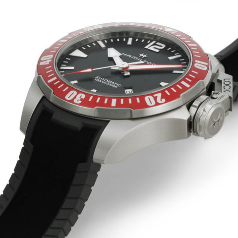Hamilton H77805335 Watch - Khaki Navy OPENWATER AUTO TITANIUM AUTO (Image 4)