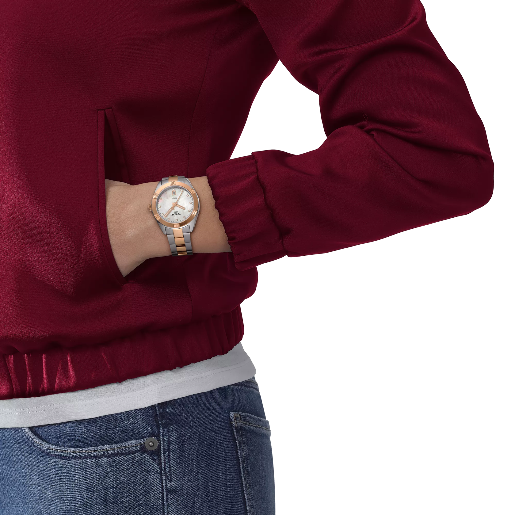 TISSOT T101.910.22.116.00 Watch - Swiss Quartz Movement Elegant Design Water Resistant Stainless Steel Case (Image 4)