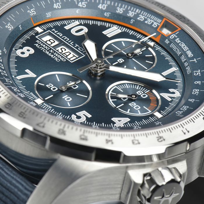 Hamilton H77906940 Watch - Khaki Aviation X-Wind Auto Chrono (Image 4)