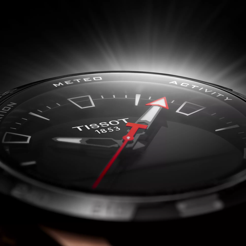 TISSOT T121.420.47.051.02 Swiss Automatic Stainless Steel Water Resistant Chronograph Elegant Design