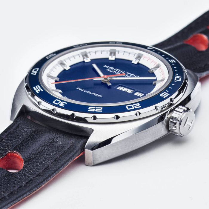 Hamilton H35405741 Watch - American Classic Pan Europ Day Date Auto (Image 10)