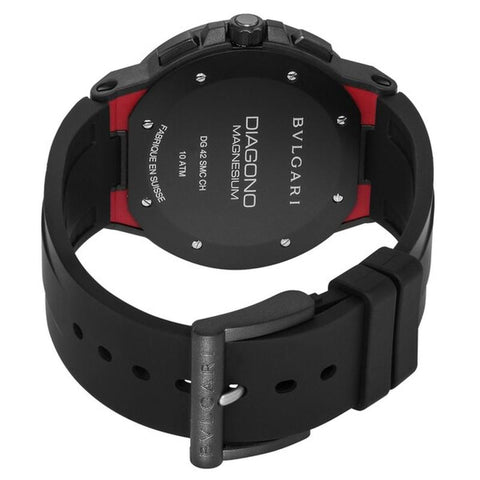 BVLGARI Diagono Magnesium Red DG42C9SMCVDCH [Parallel Import] 2-Year Warranty