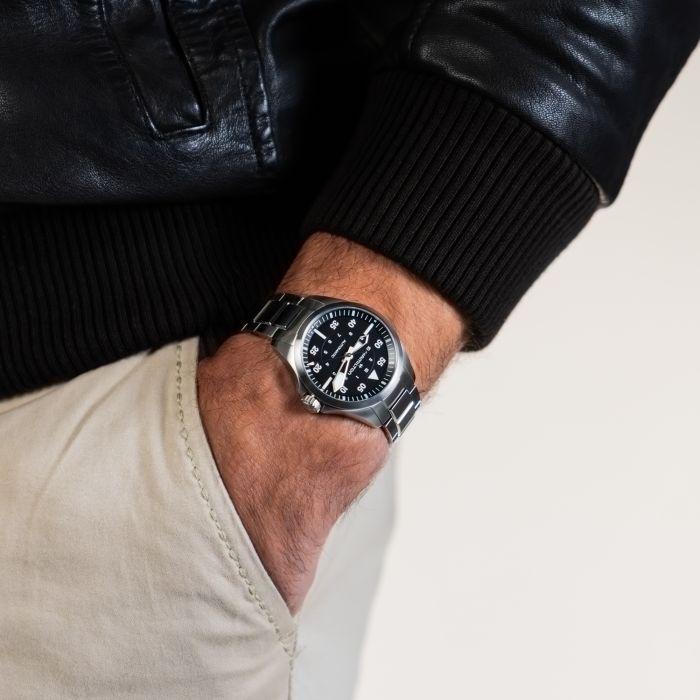 Hamilton H76215130 Watch - Khaki Aviation Pilot Auto (Image 7)