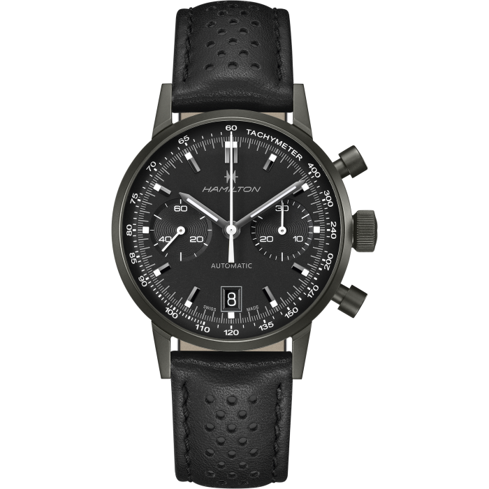 Hamilton H38446730 Watch - American Classic Intra-matic Auto Chrono