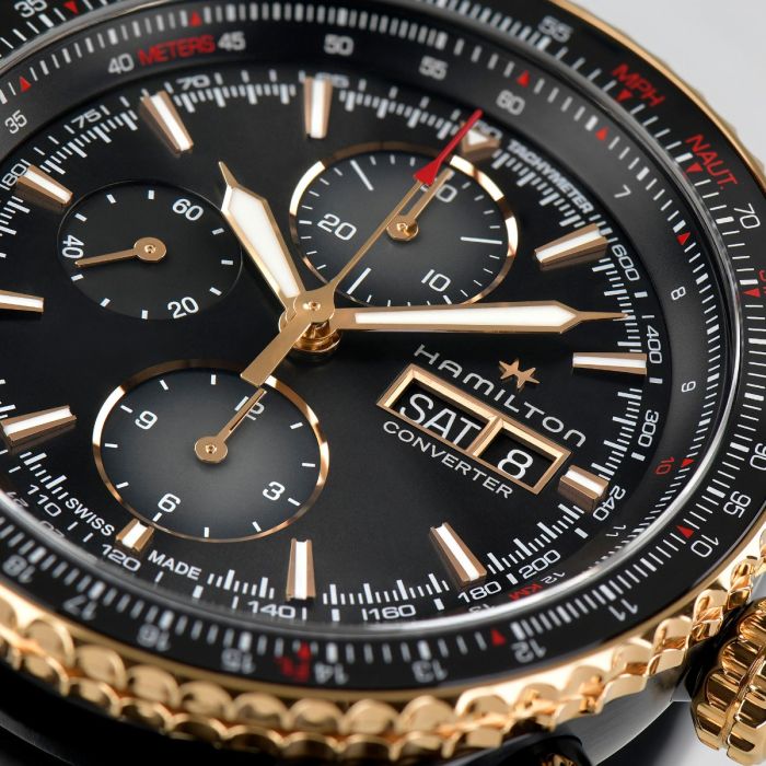 Hamilton H76736730 Watch - Khaki Aviation Converter Auto Chrono (Image 5)