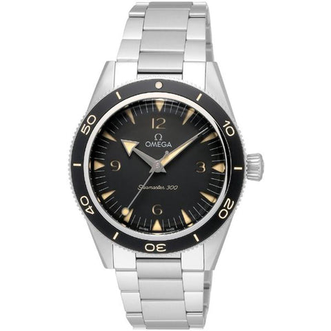 OMEGA 234.30.41.21.01.001 Watch - Seamaster 300M Black 5-Year Warranty [Parallel Import]