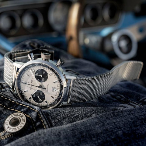 Hamilton H38416111 Watch - American Classic Intra-Matic Auto Chrono (Image 6)