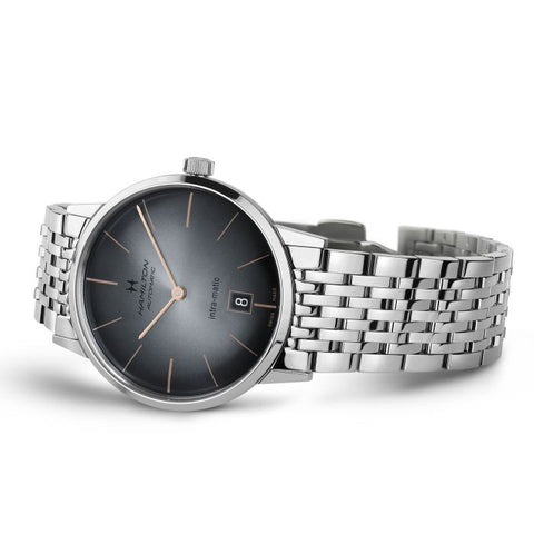 Hamilton H38755181 Watch - American Classic Intra-Matic Auto (Image 4)