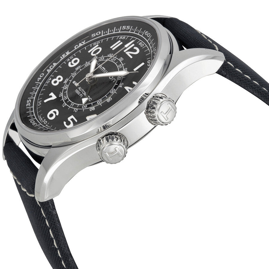 Hamilton H77505433 Watch - Khaki Navy Khaki UTC Auto