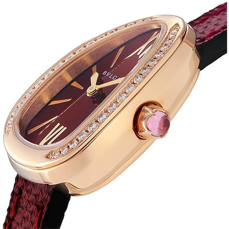 BVLGARI SPP27C9PGDL Watch - Women's Leather Belt Parallel Import with 2-Year Warranty (Image 2)