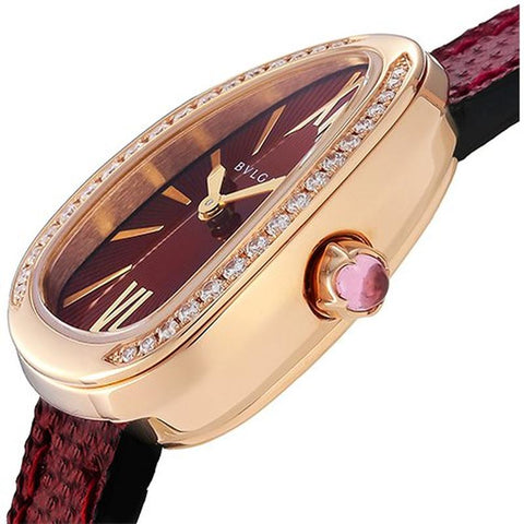 BVLGARI SPP27C9PGDL Watch - Women's Leather Belt Parallel Import with 2-Year Warranty (Image 2)