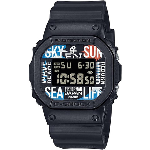 タイムセール❗️G-SHOCK DW-5600 FISHERMAN JAPAN CASIO G-SHOCK Reborn Art Festival x FISHERMAN JAPAN Collaboration