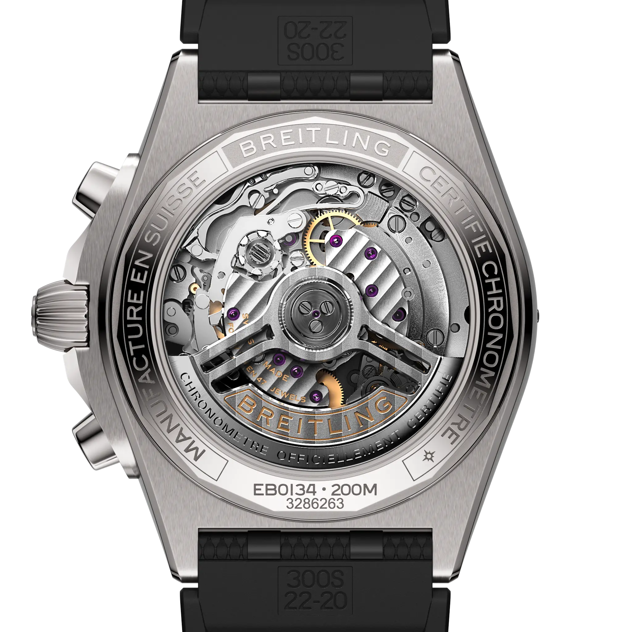 Breitling EB0134101M1S1 Watch - B01 42 Watch Japan Official (Image 4)