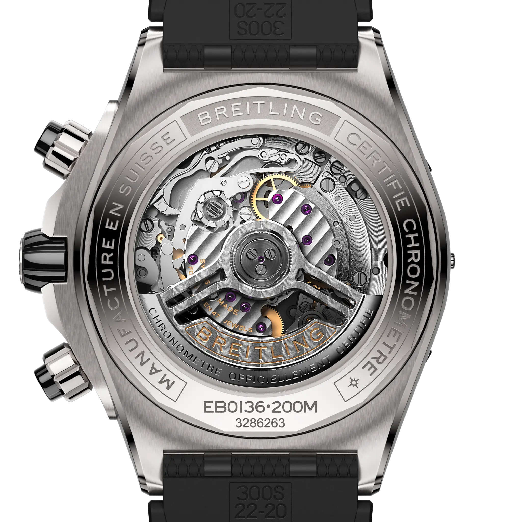 Breitling EB0136251M1S1 Watch - B01 44 Watch Japan Official (Image 4)
