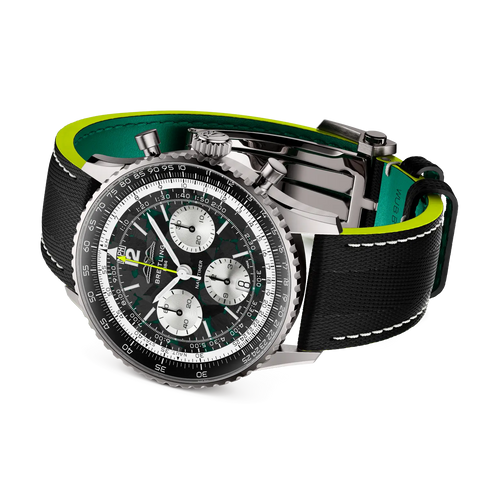 Breitling EB01381A1B1X1 Watch - B01 Aston Martin Aramco Formula ONE team (Image 3)