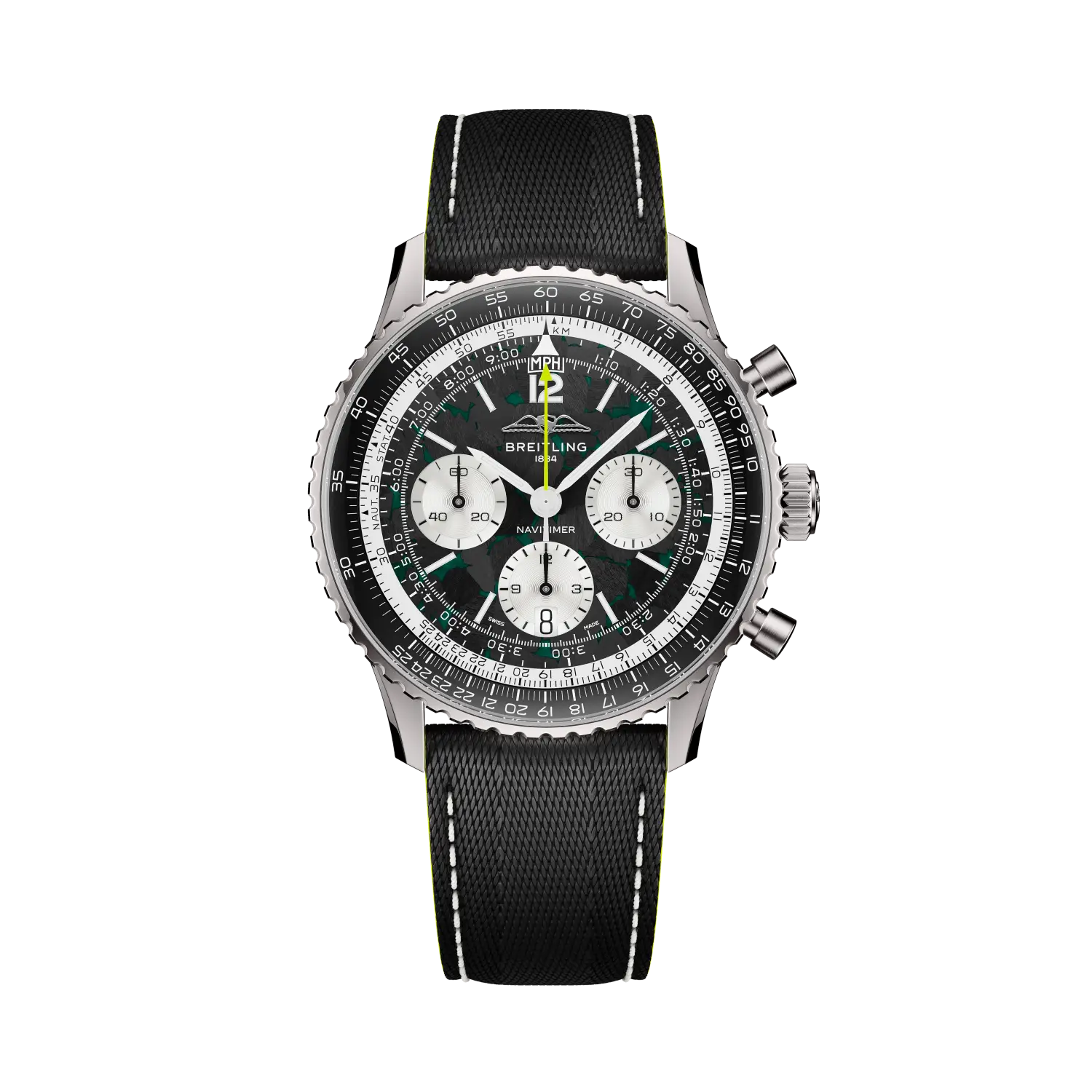 Breitling EB01381A1B1X1 Watch - B01 Aston Martin Aramco Formula ONE team