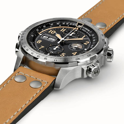 Hamilton H77796535 Watch - Khaki Aviation KHAKI X WIND DAY DATE AUTO CHRONO (Image 3)